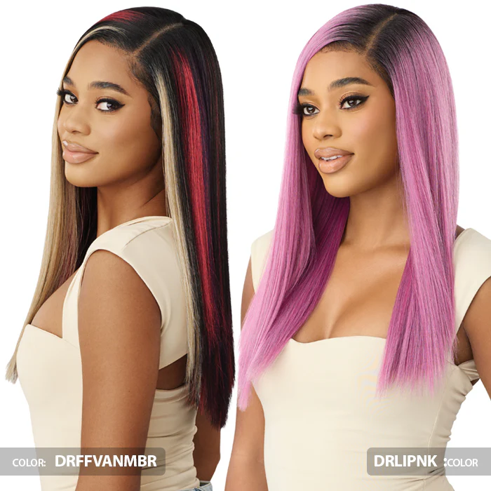 Outre Swoop Series Perfect Hairline Glueless 5" HD Deep Lace Front Wig - Y-PART 207 - Image 2