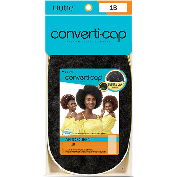 Outre Converti Cap Half Wig - AFRO QUEEN - Image 8