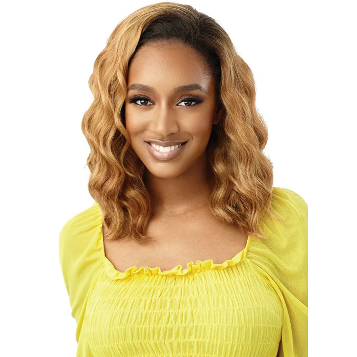 Outre Converti Cap Half Wig - HOLLYWOOD WAVES