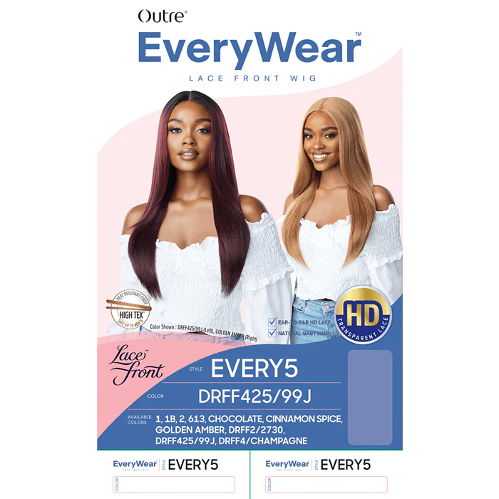 Outre Every Wear HD Lace Front Wig - EVERY 5 - Image 4