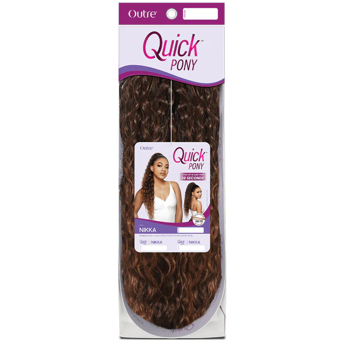 Outre Synthetic Hair Ponytail Quick Pony NIKKA - Image 4