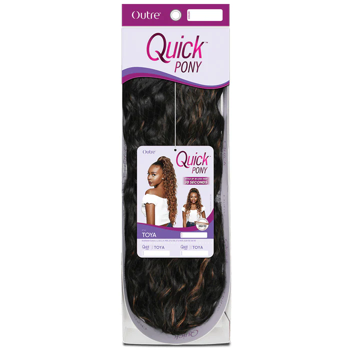 Outre Synthetic Hair Ponytail Quick Pony TOYA - Image 4