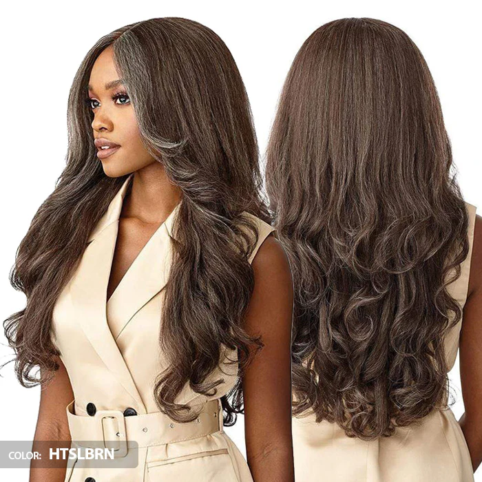 Outre Neesha Soft & Natural HD Lace Front Wig  - NEESHA 208 - Image 3