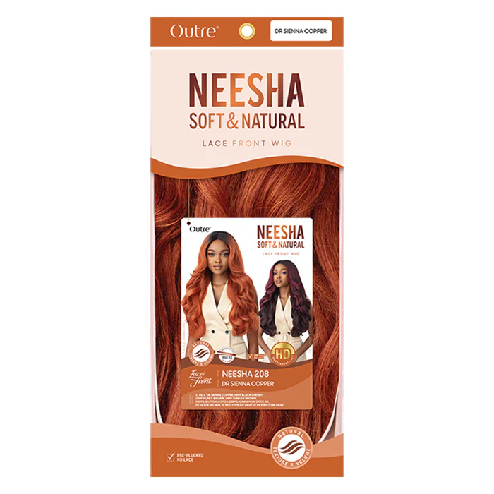 Outre Neesha Soft & Natural HD Lace Front Wig  - NEESHA 208 - Image 6