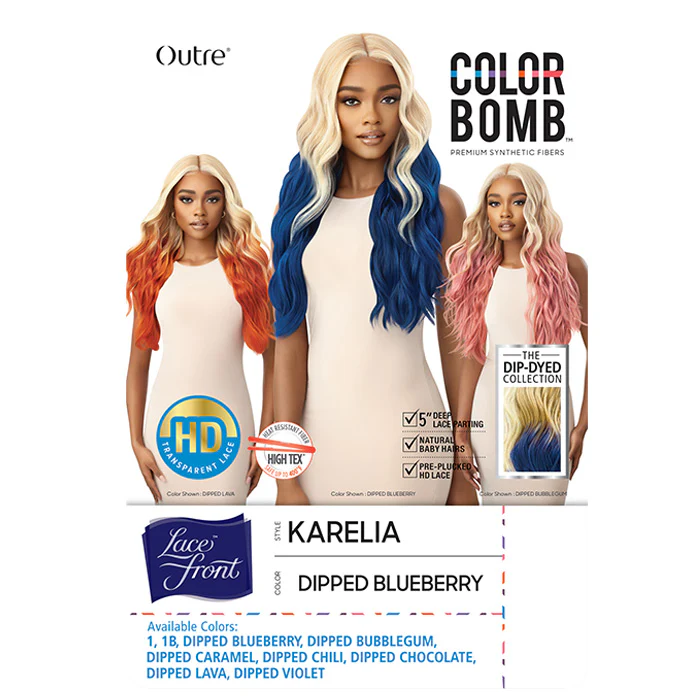 Outre Color Bomb 5" Deep Part HD Lace Front Wig - KARELIA - Image 9