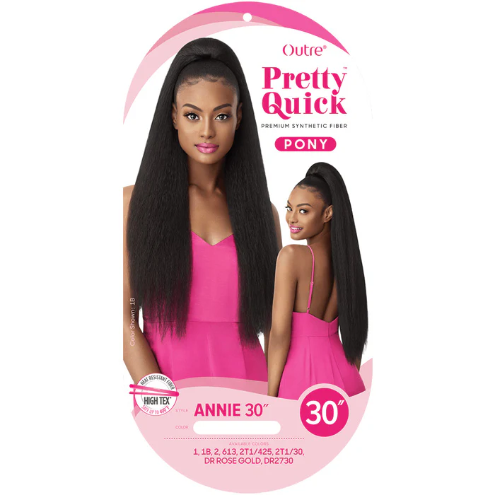 Outre Synthetic Pretty Quick Ponytail ANNIE 30 - Image 4