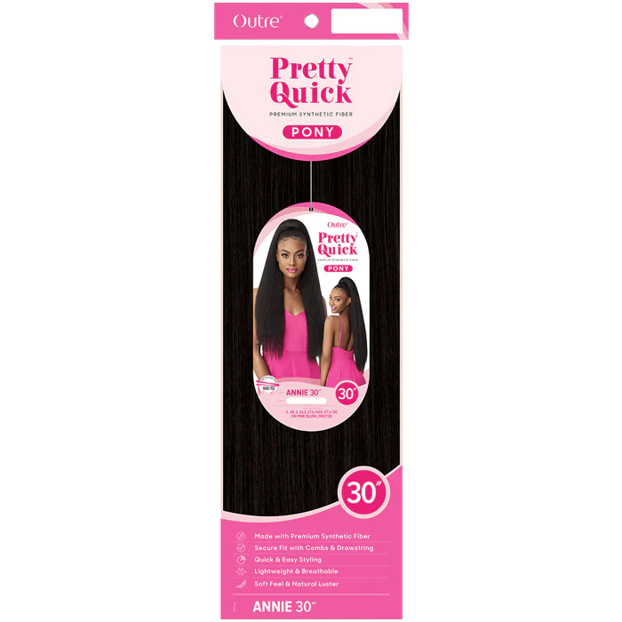 Outre Synthetic Pretty Quick Ponytail ANNIE 30 - Image 5
