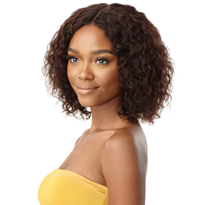 Outre The Daily 100% Unprocessed Human Hair Lace Part Wet & Wavy Wig - NATURAL DEEP 12 - Image 4