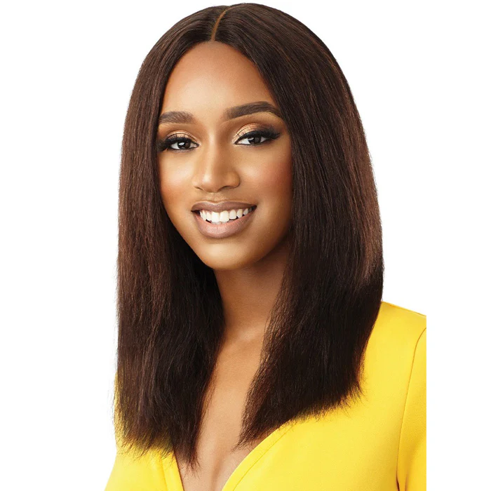 Outre The Daily 100% Unprocessed Human Hair Lace Part Wet & Wavy Wig - NATURAL DEEP 16 - Image 2