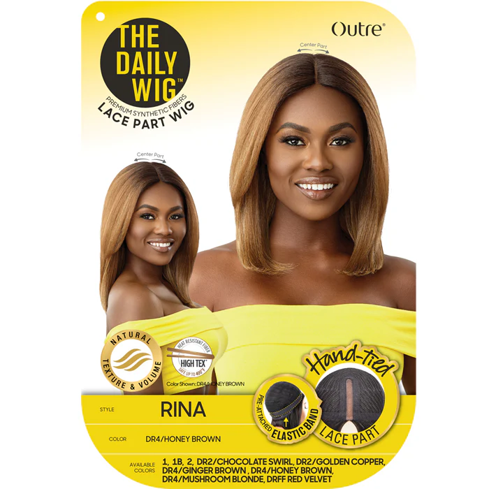 Outre The Daily Synthetic Lace Part Wig - RINA - Image 5
