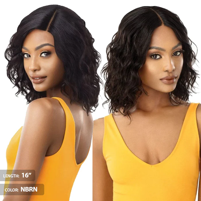 Outre The Daily Wig  100% Unprocessed Human Hair Lace Part Wig - CURLY 16-20" - Image 2