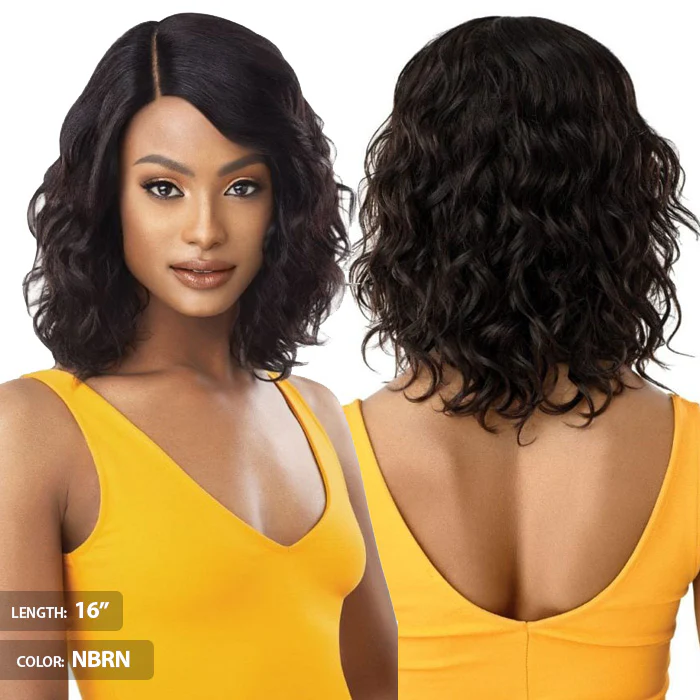 Outre The Daily Wig  100% Unprocessed Human Hair Lace Part Wig - CURLY 16-20" - Image 3
