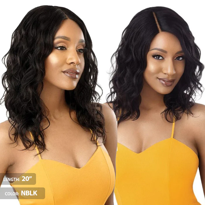 Outre The Daily Wig  100% Unprocessed Human Hair Lace Part Wig - CURLY 16-20" - Image 4