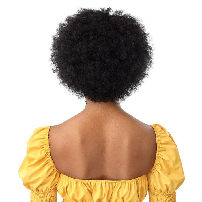 Outre The Daily Wig 100% Unprocessed Human Hair Lace Part Wig - NATURAL AFRO - Image 4