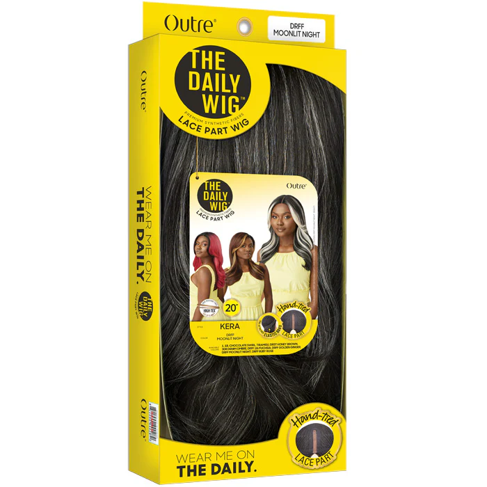 Outre The Daily Wig Hand-Tied Lace Part Wig - KERA - Image 6