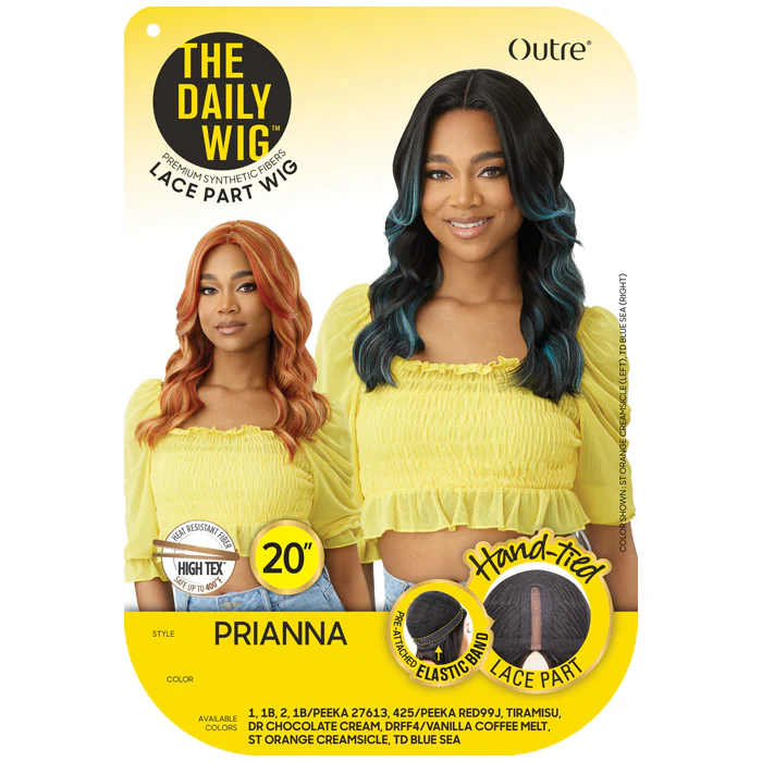 Outre The Daily Wig Lace Part Wig - PRIANNA - Hand-Tied - Image 4