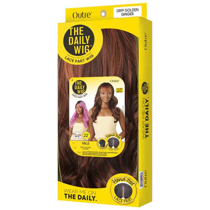 Outre The Daily Wig Lace Part Wig - VALE - with Bang Style - Image 5