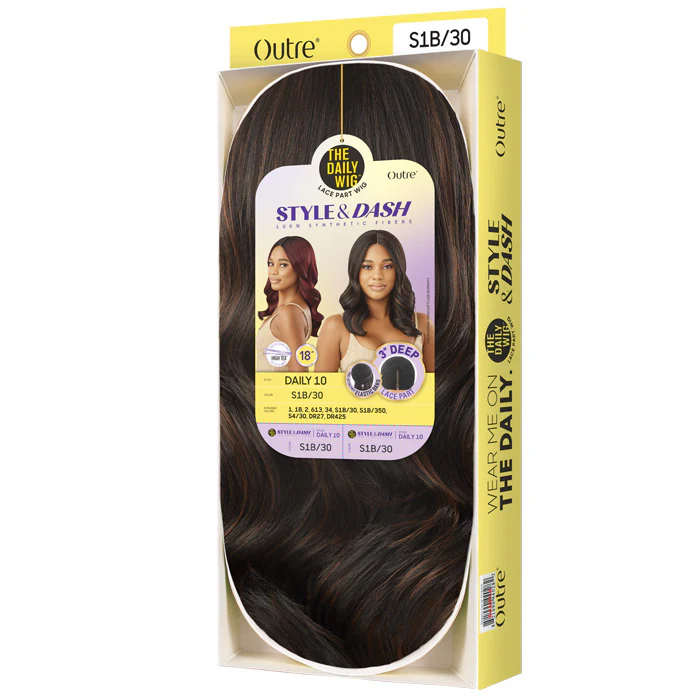 Outre The Daily Wig Style & Dash 3" Deep Lace Part Wig - DAILY 10 - Image 4