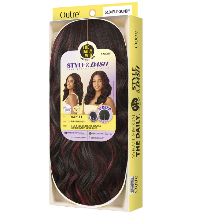Outre The Daily Wig Style & Dash 3" Deep Lace Part Wig - DAILY 11 - Image 5