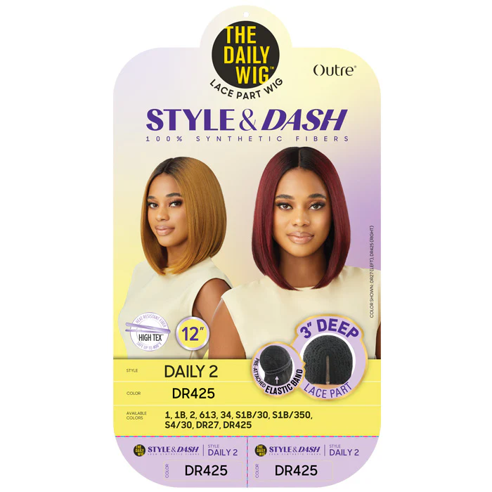 Outre The Daily Wig Style & Dash 3" Deep Lace Part Wig - DAILY 2 - Image 5