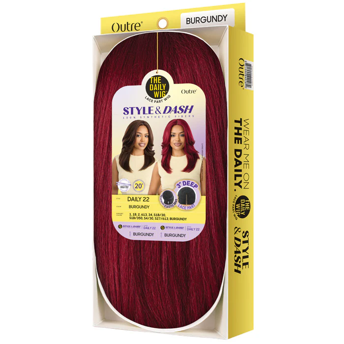 Outre The Daily Wig Style & Dash 3" Deep Lace Part Wig - DAILY 22 - Image 5