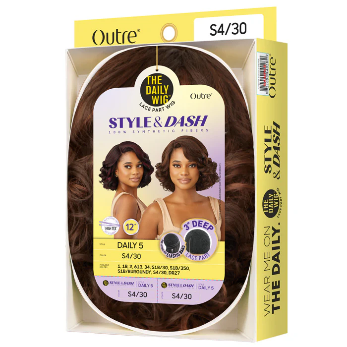 Outre The Daily Wig Style & Dash 3" Deep Lace Part Wig - DAILY 5 - Image 4