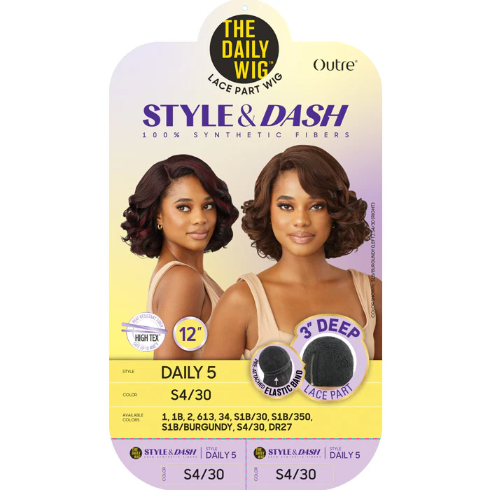 Outre The Daily Wig Style & Dash 3" Deep Lace Part Wig - DAILY 5 - Image 5