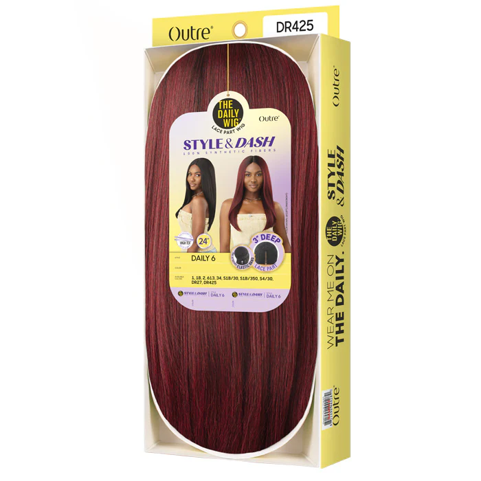 Outre The Daily Wig Style & Dash 3" Deep Lace Part Wig - DAILY 6 - Image 4