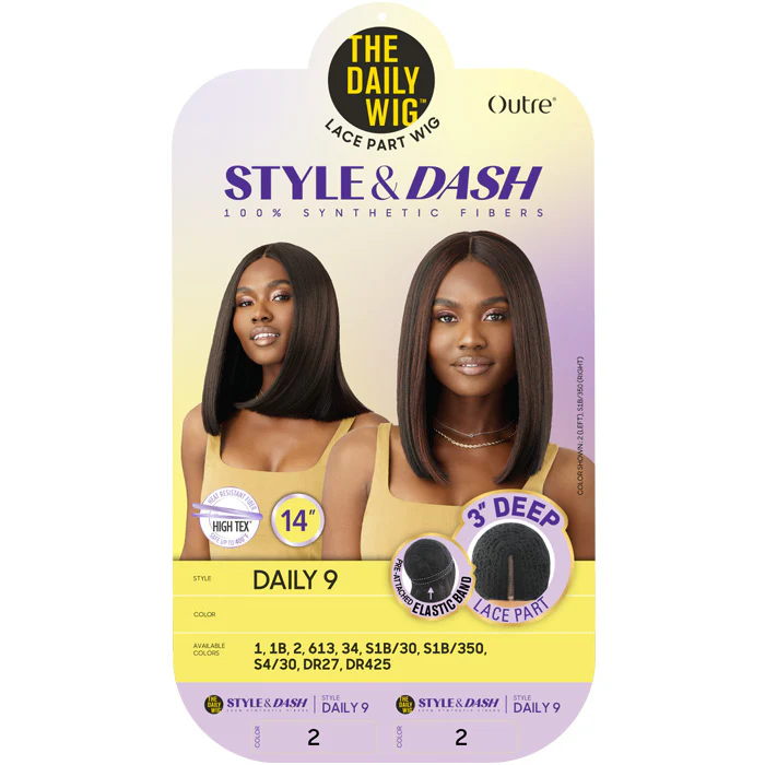Outre The Daily Wig Style & Dash 3" Deep Lace Part Wig - DAILY 9 - Image 5