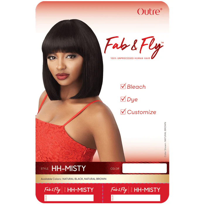 Outre Unprocessed Human Hair Fab & Fly Wig - HH MISTY - Image 4