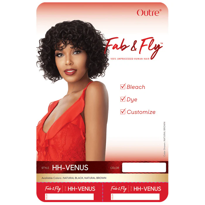 Outre Unprocessed Human Hair Fab & Fly Wig - HH VENUS - Image 4