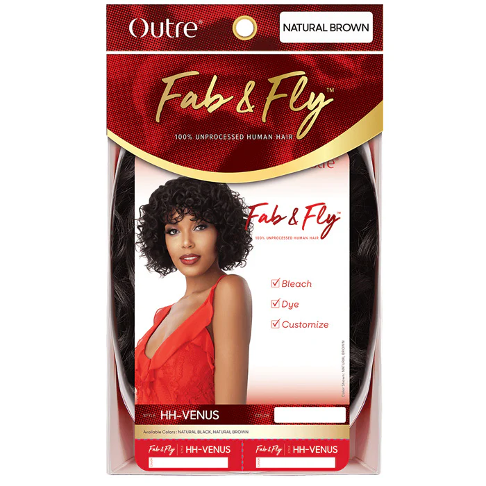 Outre Unprocessed Human Hair Fab & Fly Wig - HH VENUS - Image 5