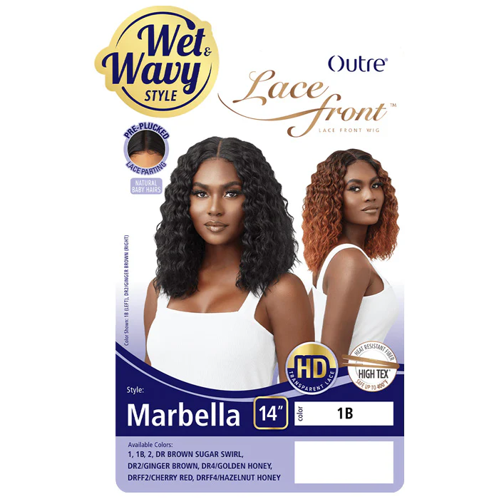 Outre Wet & Wavy HD Lace Front Wig - MARBELLA - Image 5