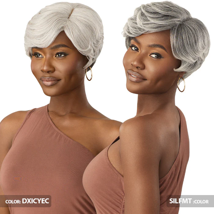 Outre Wigpop Gray Glow Full Wig Lace Crown Part - GLOW 2 - Image 2