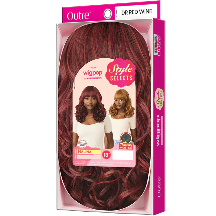 Outre WigPop Style Selects Full Wig - MALINA - Naturally Parted - Image 5