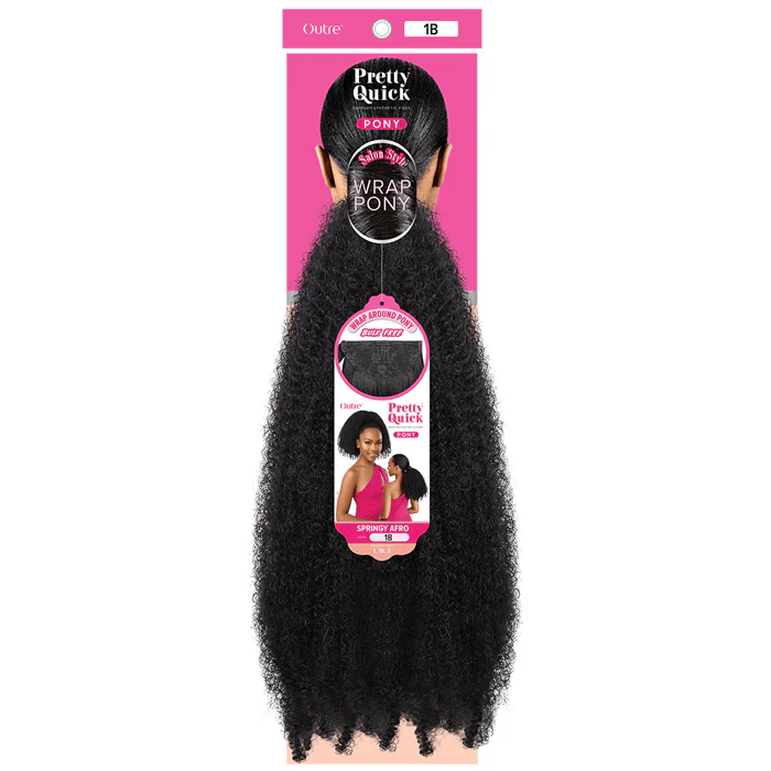 Outre Wrap Around Pony Bulk Free Pretty Quick - SPRINGY AFRO - Image 5