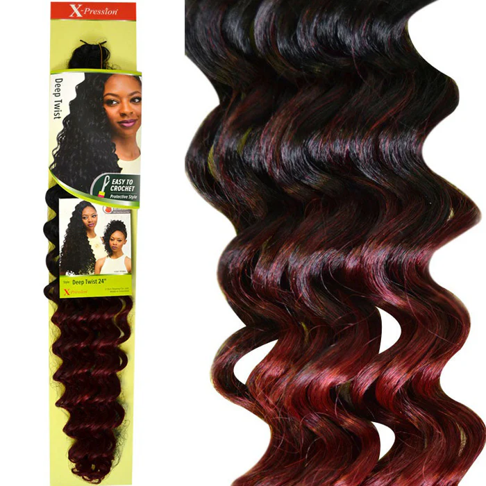 Outre X-Pression Crochet Braid - DEEP TWIST 24" - Image 3