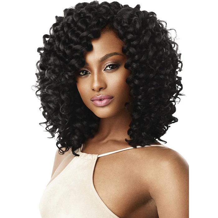 Outre X-Pression Curlette 4X Crochet Braid - DEEP ROD SET 8" - Image 2