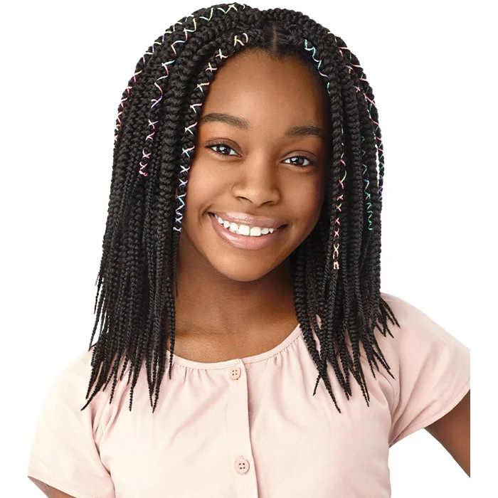 Outre X-Pression LiL Looks Kids Crochet Loop Braid - BOX BRAID 10"