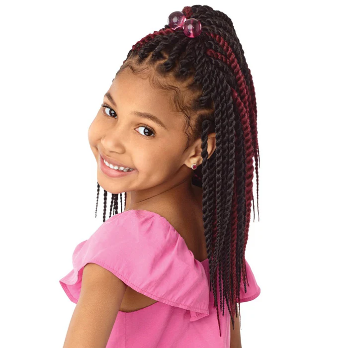 Outre X-Pression LiL Looks Kids Crochet Loop Braid - SENEGAL TWIST 10"