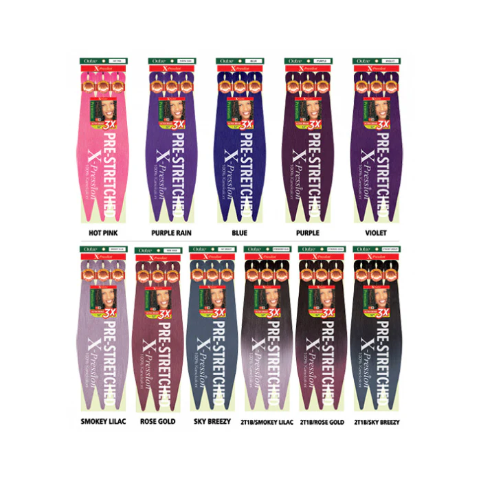 Outre X-Pression Pre-Stretched Crochet Braid - ULTRA BRAID 3X 42" - Image 6