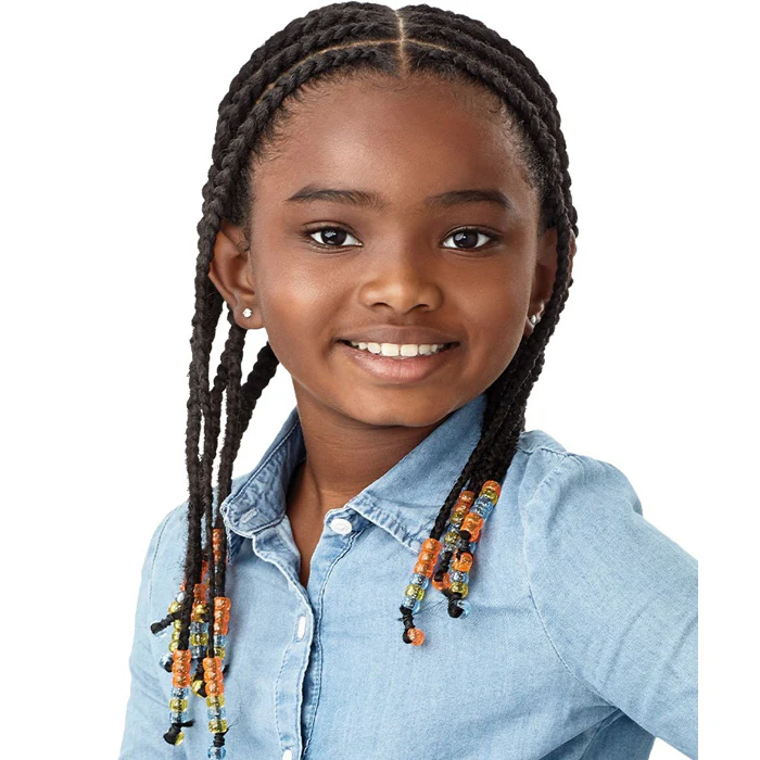 Outre Xpression Lil Looks Kids Crochet Braids - 3X PRE STRETCHED CALMING BRAID 32" - Image 2
