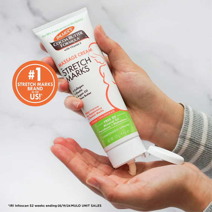 Palmer's Cocoa Butter MASSAGE CREAM for Stretch Marks 4.4 oz - Image 4