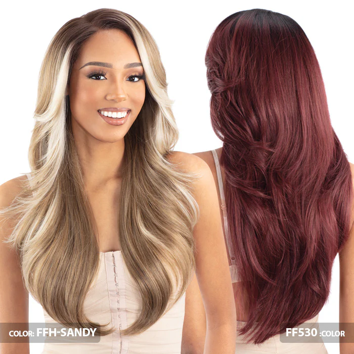Pure Skin by Mayde Glueless 5" HD Deep Front Lace Ear to Ear Part Wig - PHYLLIS - Image 4