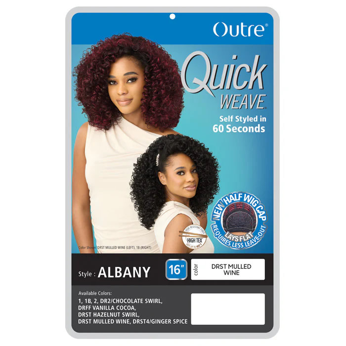 Quick Weave By Outre Half Wig - ALBANY - Image 4