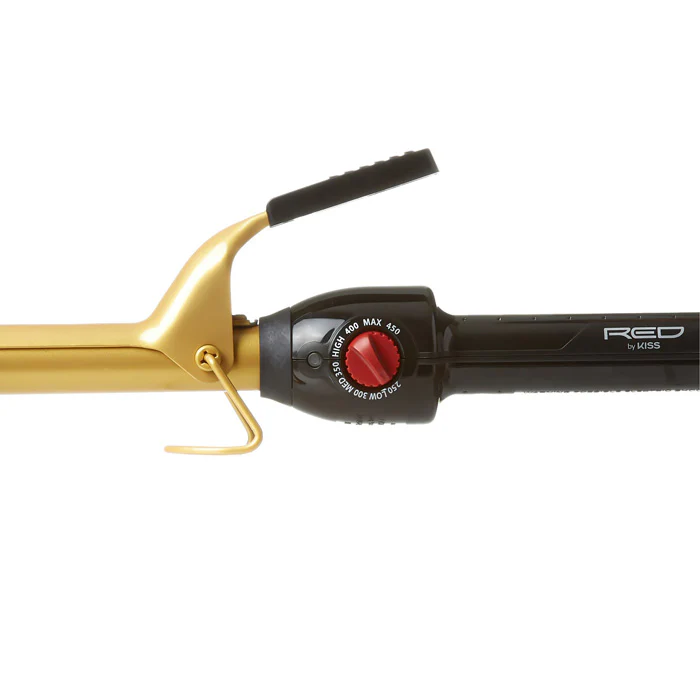 RED by Kiss Ceramic Tourmaline Professional Curling Iron 3/4" - Image 4