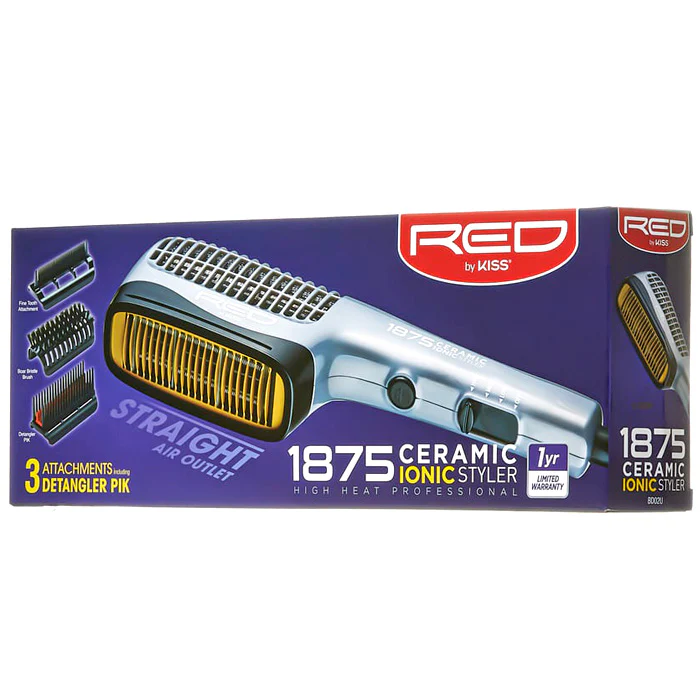 RED by Kiss Power Dryer Ceramic 1875 Styler - Image 3