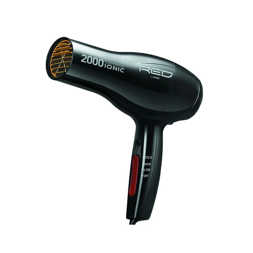 RED by Kiss Power Dryer Ceramic Ionic 2000 Upgrade - Image 2