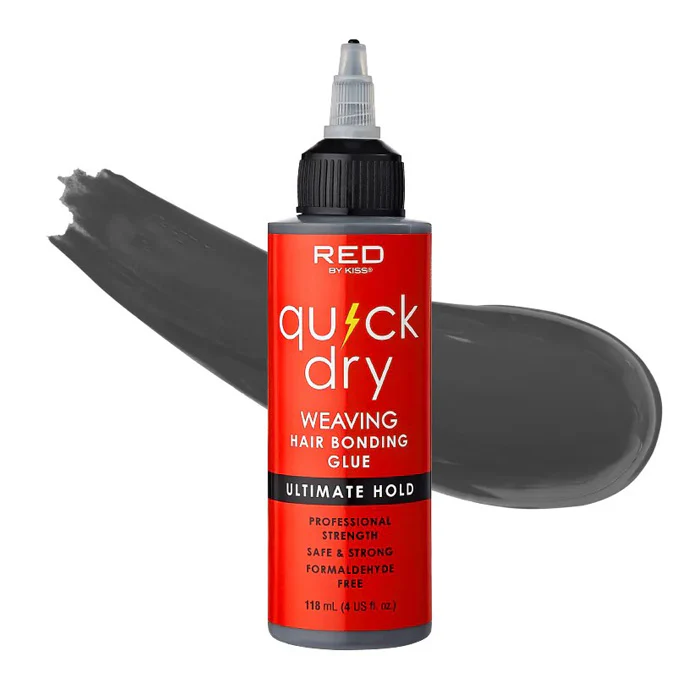 Red by Kiss Quick Dry Weaving Hair Bonding Glue Ultimate Hold (2 Oz / 4 Oz) - Image 2