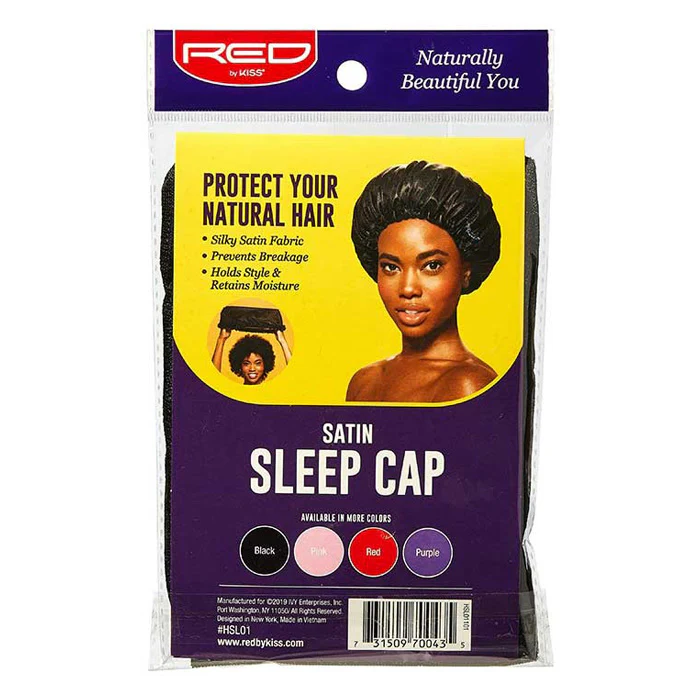 RED by Kiss SATIN SLEEP CAP - Image 4